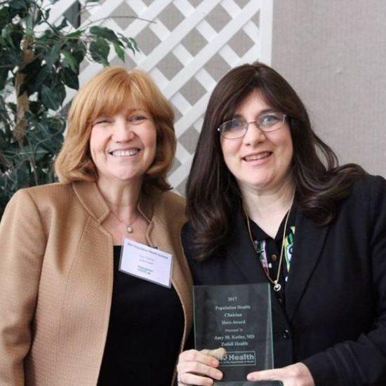 Dr. Amy Kotler, Population Health hero Award, Eva Turbiner, Andale Program