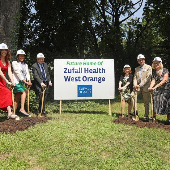 Photo of Groundbreaking for new Zufall Health site in West Orange