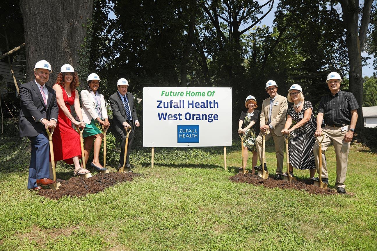 Photo of Groundbreaking for new Zufall Health site in West Orange