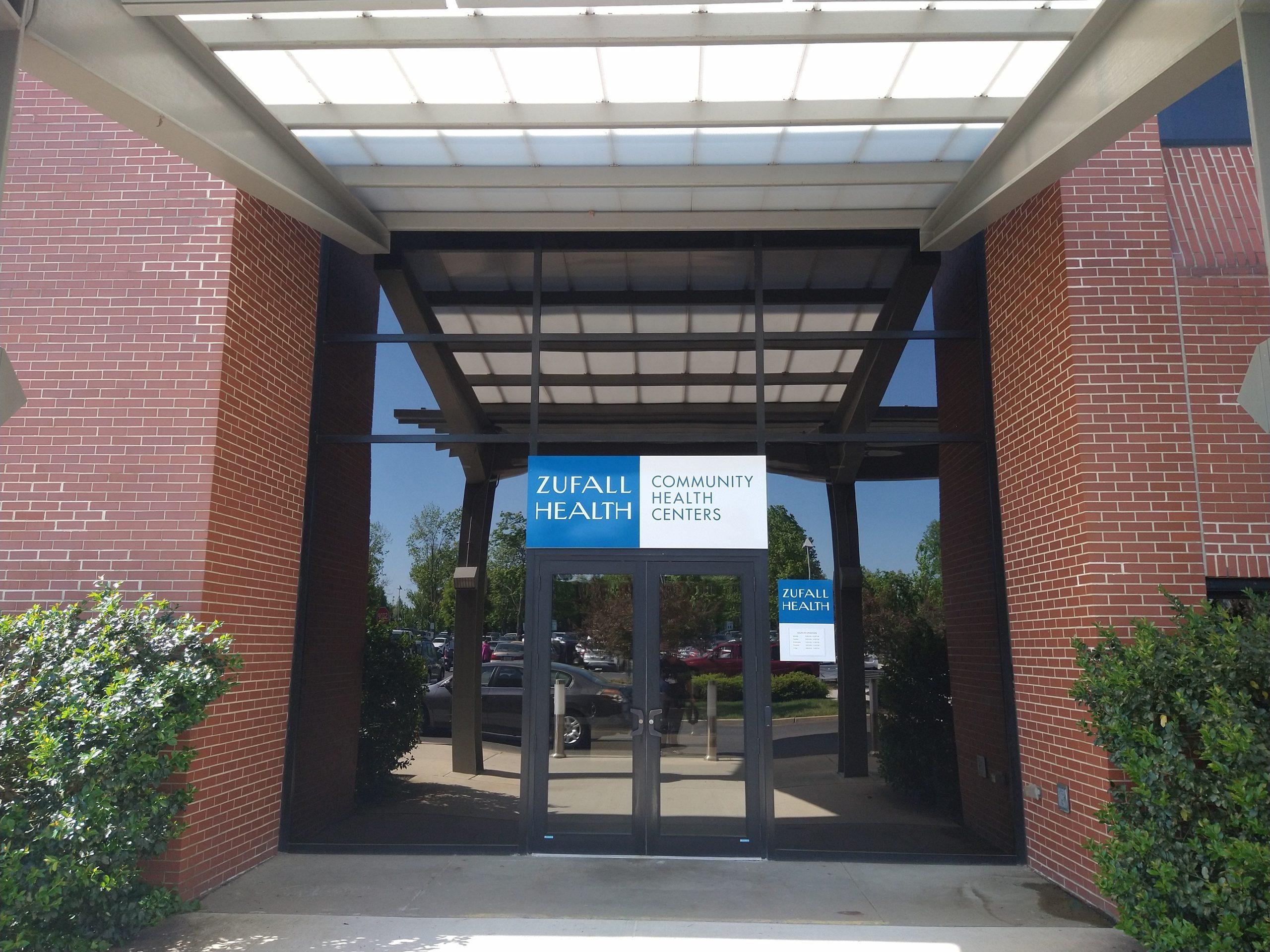 Facade of the Zufall Health Center in Plainsboro, NJ